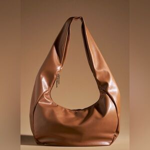 Elegant Brown Hobo Bag